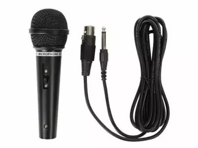 Microphone Dynamique - Noir (HQMC10005)