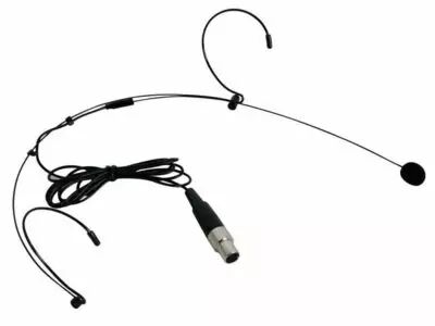 Microphone serre-t�te pour �metteur portable micw43 - noir (MICW44/2)