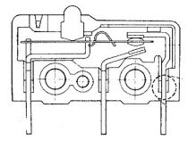 Microrupteur 5a, levier avec roulette (MS5-R)