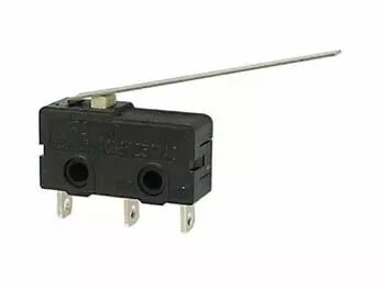 Microrupteur 5a, long levier de commande (MS5-L)