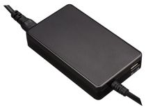 MINI ADAPTATEUR SECTEUR UNIVERSEL POUR TÉLÉPHONE PORTABLE  - SORTIE 19 VCC - 4.74 A MAX. (90 W) + USB 2.1 A - SANS FICHES
