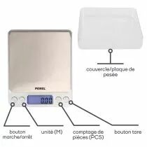 Mini Balance De Pr&eacute;cision Num&eacute;rique - 500 G / 0.01 G (VTBAL402)