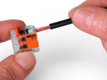 Mini borne de connexion à levier 5 x 0.2 - 4 mm² pour tout type de câble (WG221415)