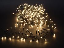 Mini Playlight firecracker LED - 5.6 m - 480 lampes blanc chaud - fil vert - 24 V (PLFM-LED-5.6-480-24V-UW)