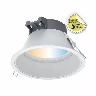 MIRA DOWNLIGHT BASSE LUMINANCE 30W CCT 3000K/4000K/6000K IP44 5ANS (100316)