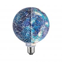 Miracle Mosaic Edition Globe LED E27 230V 470lm 5W 2700K Bleu (28750)