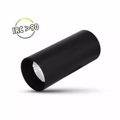 MODULAR SPOT NOIR 18W 4000K 3ANS (100213)