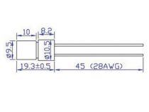 Module laser 2.5mw avec fils