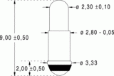 Ms2/8 2,8x9 1,5v 15ma (017915)