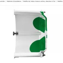 Multifix Air, bo&icirc;te &eacute;tanche 1 poste diam&egrave;tre 67mm, profondeur 47mm (IMT35032)