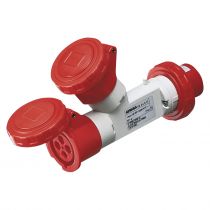 Multiplicateur étanche 2u 3p+t 16a 380v 6h (GW64013)
