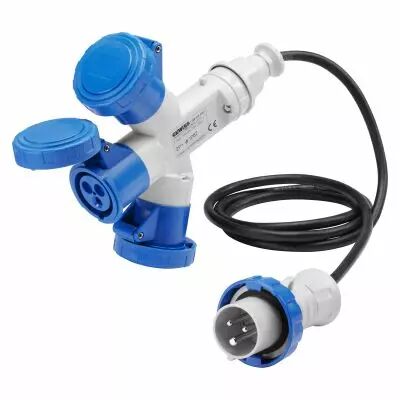 Multiplicateur �tanche 3u 2p+t 16a 220 v c�ble (GW64052)