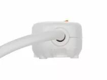 Multiprise &Agrave; 8 Prises Avec Interrupteur & Protection Contre Les Surcharges - Blanc (EWS8W)