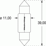 Nav. 11x39 12v 10w (121382)