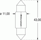 Nav. 11x44 12v 5w (121710)