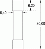 Nav. 6,4x30 12,6v 300ma (120690)