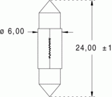 Nav. 6x24 12v 2w (120710)