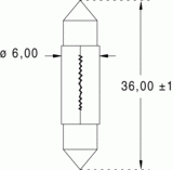 Nav. 6x36 12v 1,2w (120762)