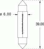 Nav. 6x39 12v 1,2w (120905)