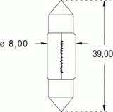 Nav. 8x38 12v 5w (121215)