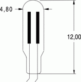 Neon 85/110v 1,5ma 5x12 (119420)