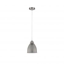 Neordic Luminaire en suspension Hilla E27 max. 40W Acier brossé Métal (79765)