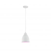 Neordic Luminaire en suspension Hilla E27 max. 40W Blanc Métal (79764)