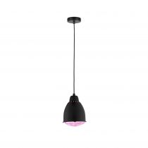 Neordic Luminaire en suspension Hilla E27 max. 40W Noir Métal (79763)