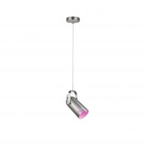 Neordic Luminaire en suspension Lavea E27 max. 15W Acier brossé Métal (79768)