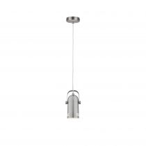 Neordic Luminaire en suspension Lavea E27 max. 15W Acier brossé Métal (79768)