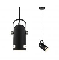 Neordic Luminaire en suspension Lavea E27 max. 15W Noir Métal (79766)