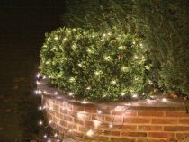 Netlight LED - 2 x 2 m - 144 lampes blanc chaud - fil noir - 36 V (NL-LED-2X2-36V-B-UW)