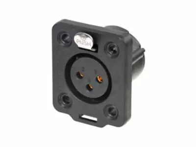 Neutrik - Connecteur Ch�ssis Xlr � 3 P�les -  Femelle - Heavy Duty - True Outdoor Protected (Top) (NC3FDXTOP)