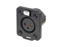 Neutrik - Connecteur Châssis Xlr À 3 Pôles -  Femelle - Heavy Duty - True Outdoor Protected (Top) (NC3FDXTOP)