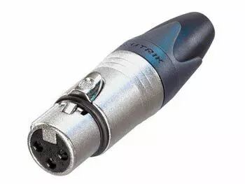 Neutrik - connecteur xlr, 3 points femelle, argent�, nickel (NC3FXX)