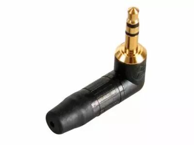 Neutrik - fiche 3.5mm - coud�e - noir (NTP3RCB)
