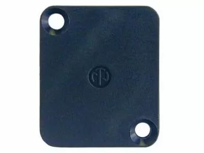 Neutrik - plaquette borgne pour connecteur type d - noire (DBA-BL)