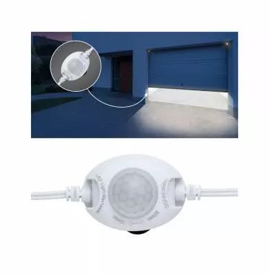 Night PIR Sensor Function MaxLED 24V DC max 144W Blanc plastique (70974)