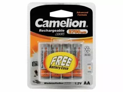 Nimh r06 1.2v-2700mah (4/carte) - bo�te de rangement gratuite (HR6C/27B)