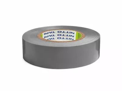Nitto - Ruban Adhesif Isolant - Gris - 19 Mm X 20 M (1045N-GPC)