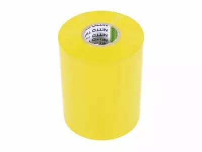 Nitto - Ruban Adhesif Isolant - Jaune - 100 Mm X 20 M (1049N-J)