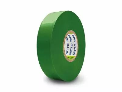 Nitto - Ruban Adhesif Isolant - Vert - 19 Mm X 10 M (1040N-VPC)