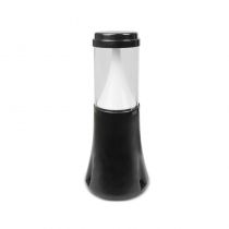 NOLANA POTELET 450MM 15W CCT 2400K/3000K/4000K PC NOIR 5ANS (100389)