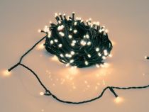 Novalight LED - 24 m - 160 lampes blanc arizona - fil vert (NV-LED-24-24V-AW)