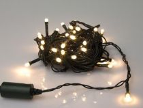 Novalight LED - 6 m - 40 lampes blanc chaud - fil vert (NV-LED-6-24V-UW)
