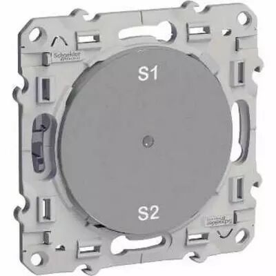 Odace + alu, commande g�n�rale pluslink 4 groupes 3 fils pluslink