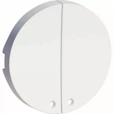Odace, 2 demi enjoliveur blanc livr� avec 2 led bleu 0,15 ma connexion par c�ble