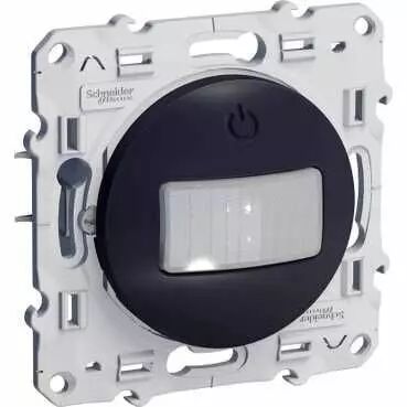 Odace, d�tecteur de pr�sence et de mouvement Anthracite, toutes charges, 3 fils (S540525)