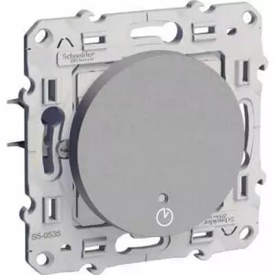 Odace, interrupteur temporis� alu, 1840 w/va, griffes non mont�es