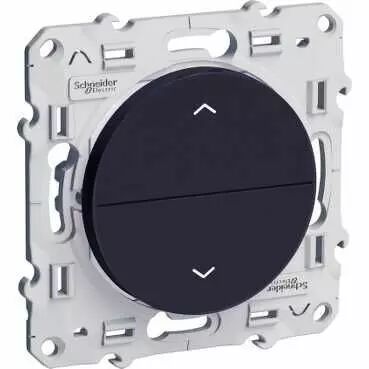 Odace, poussoir Anthracite, 2 boutons mont�e/descente pour volets-roulants (S540207)